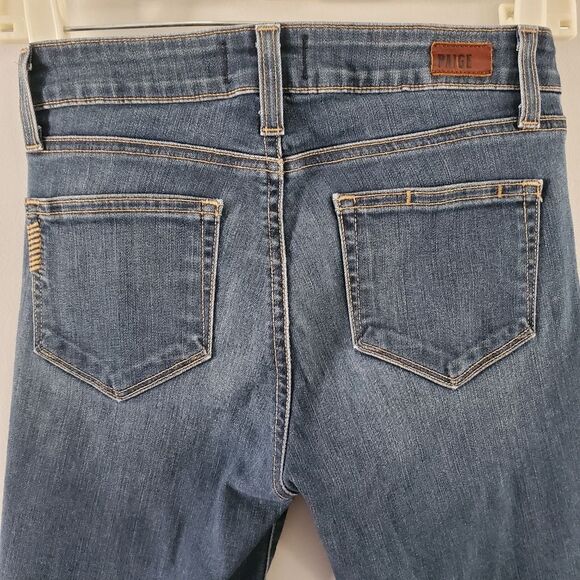 PAIGE Verdugo Skinny Ankle Blue Jeans Size 25 - Picture 6 of 7